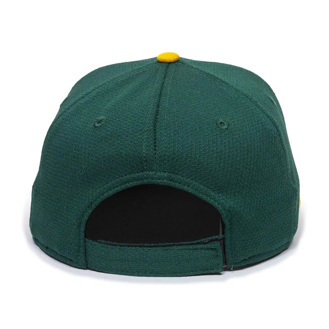 Outdoor Cap Oakland Athletics™ Official MLB® Replica Structured Solid Panel Hat (MLB-400)-2