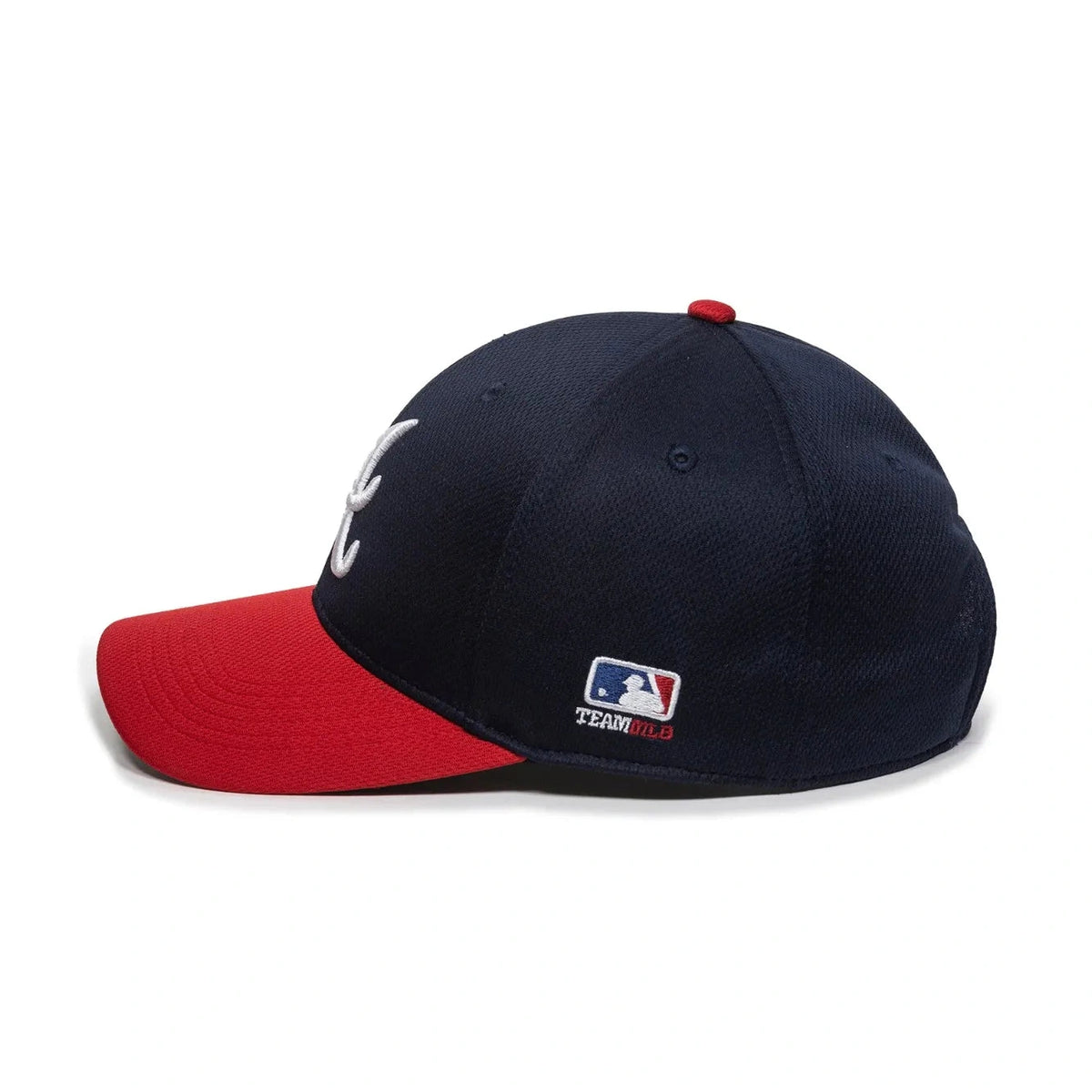 Outdoor Cap Atlanta Braves™ Official MLB® Replica Structured Solid Panel Hat (MLB-350)-5