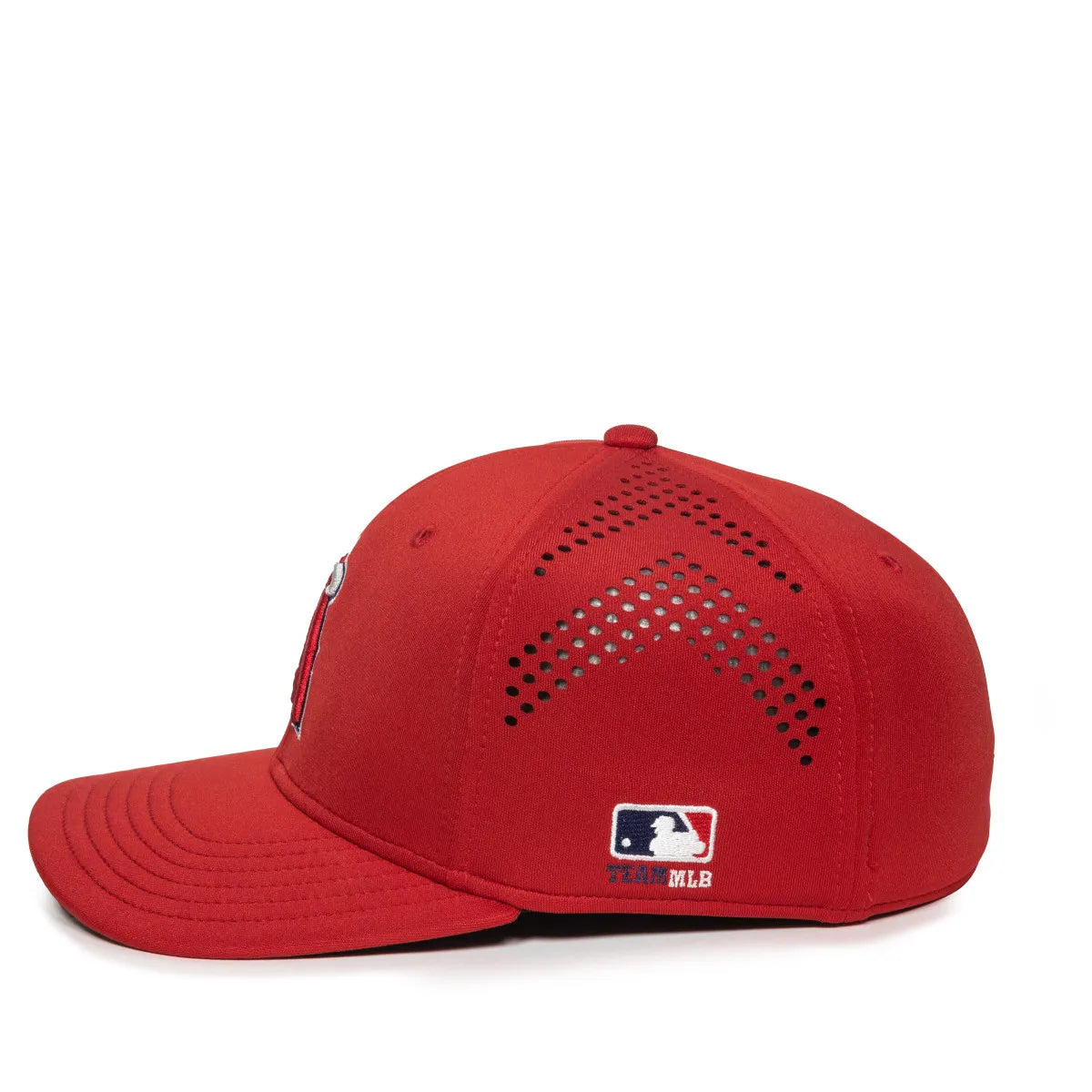 Outdoor Cap Los Angeles Angels™ MLB® Replica Structured MLB-600 Hat Fan Gear MLB Los Angeles Angels