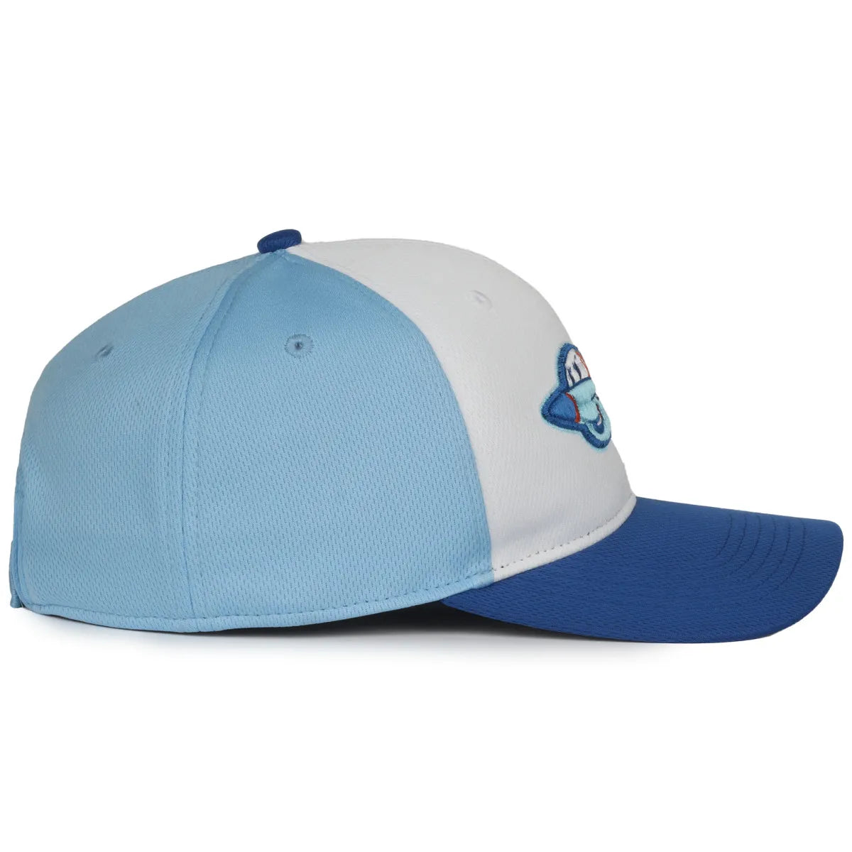 MIN-350-Aberdeen Ironbirds™ White/Light Blue/Royal 2AI Fan Gear MiLB Aberdeen Ironbirds