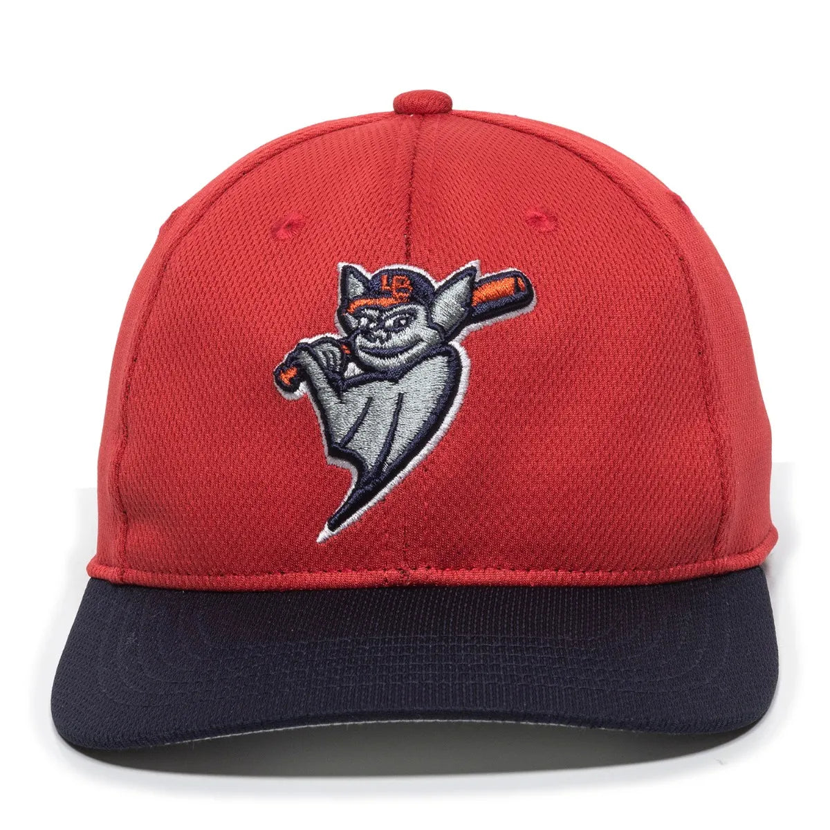 Outdoor Cap Louisville Bats™ MiLB® Replica Structured Solid Panel Hat (MIN-350)-3