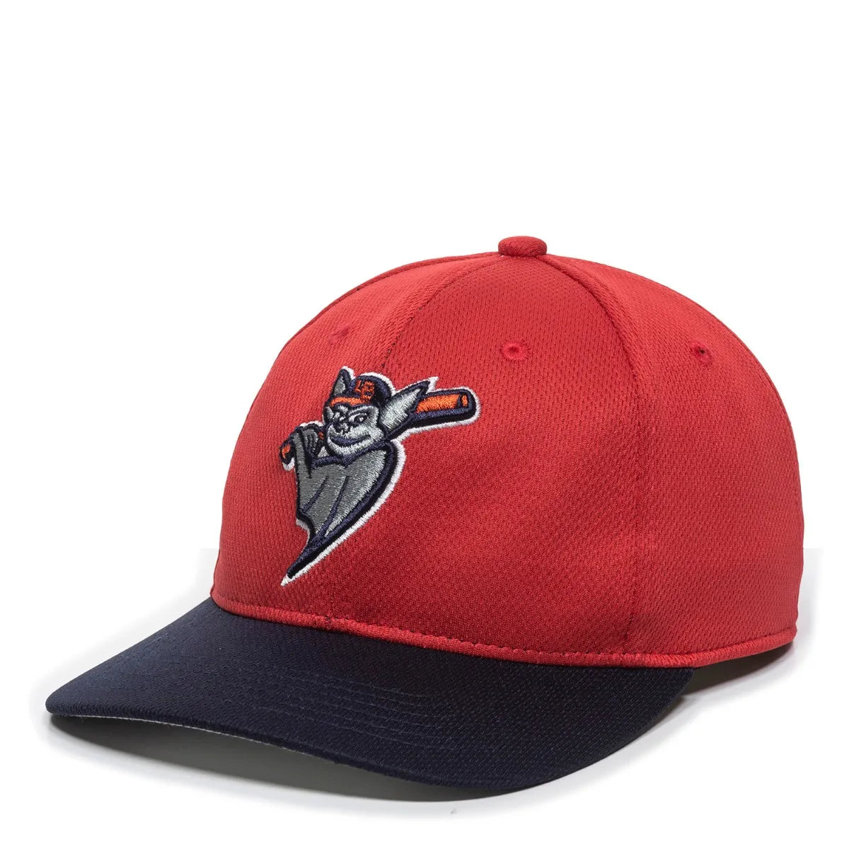 Outdoor Cap Louisville Bats™ MiLB® Replica Structured Solid Panel Hat (MIN-350)-4