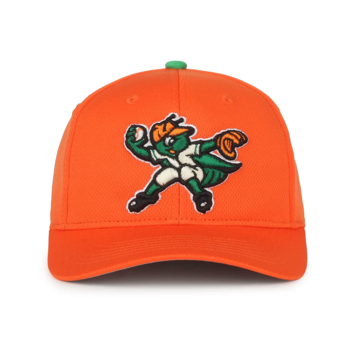 Outdoor Cap Greensboro Grasshoppers™ MiLB® Replica Structured Solid Panel Hat (MIN-350)-2