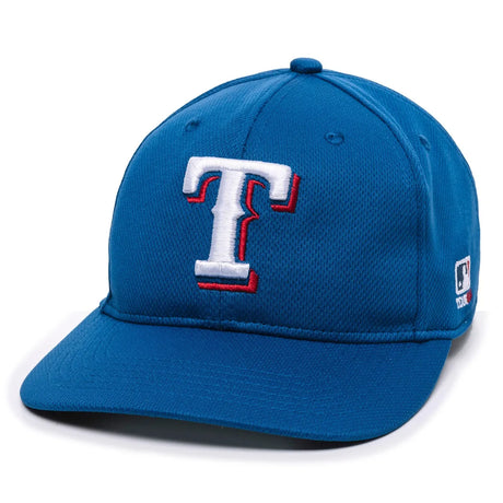 Outdoor Cap Texas Rangers™ MLB® Replica Structured Solid Panel Hat MLB-350 Fan Gear MLB Texas Rangers