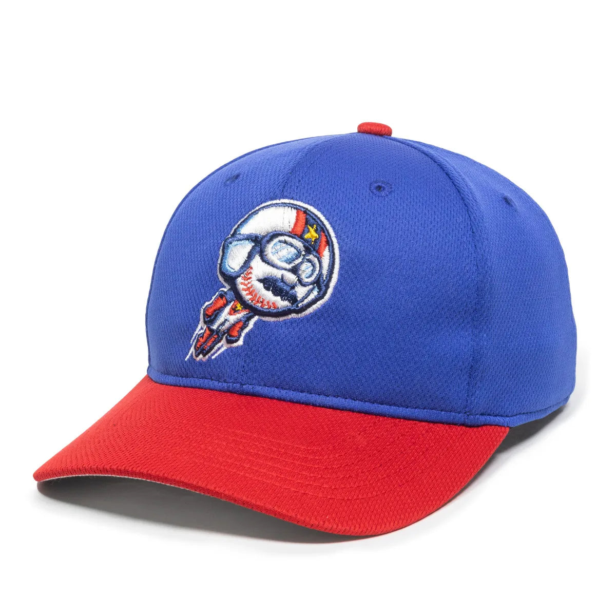 Outdoor Cap Kannapolis Cannon Ballers™ MiLB® Replica Structured Solid Panel Hat MIN-350 Fan Gear MiLB Kannapolis Cannon Ballers