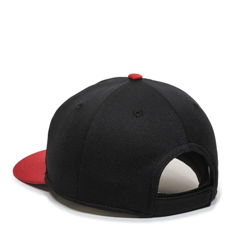 MIN-350-Carolina Mudcats™ Black/Red 2CMH-Adult Fan Gear MiLB Carolina Mudcats