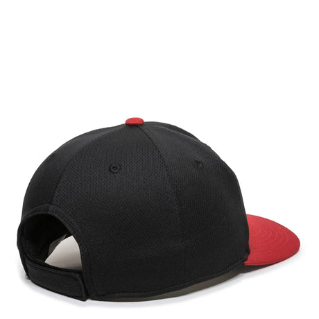 MIN-350-Carolina Mudcats™ Black/Red 2CMH-Adult Fan Gear MiLB Carolina Mudcats