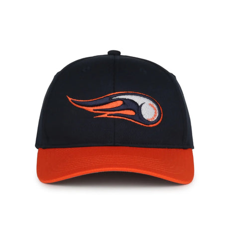 Outdoor Cap Bowling Green Hot Rods™ MiLB® Replica Structured Solid Panel Hat MIN-350 Fan Gear MiLB Bowling Green Hot Rods