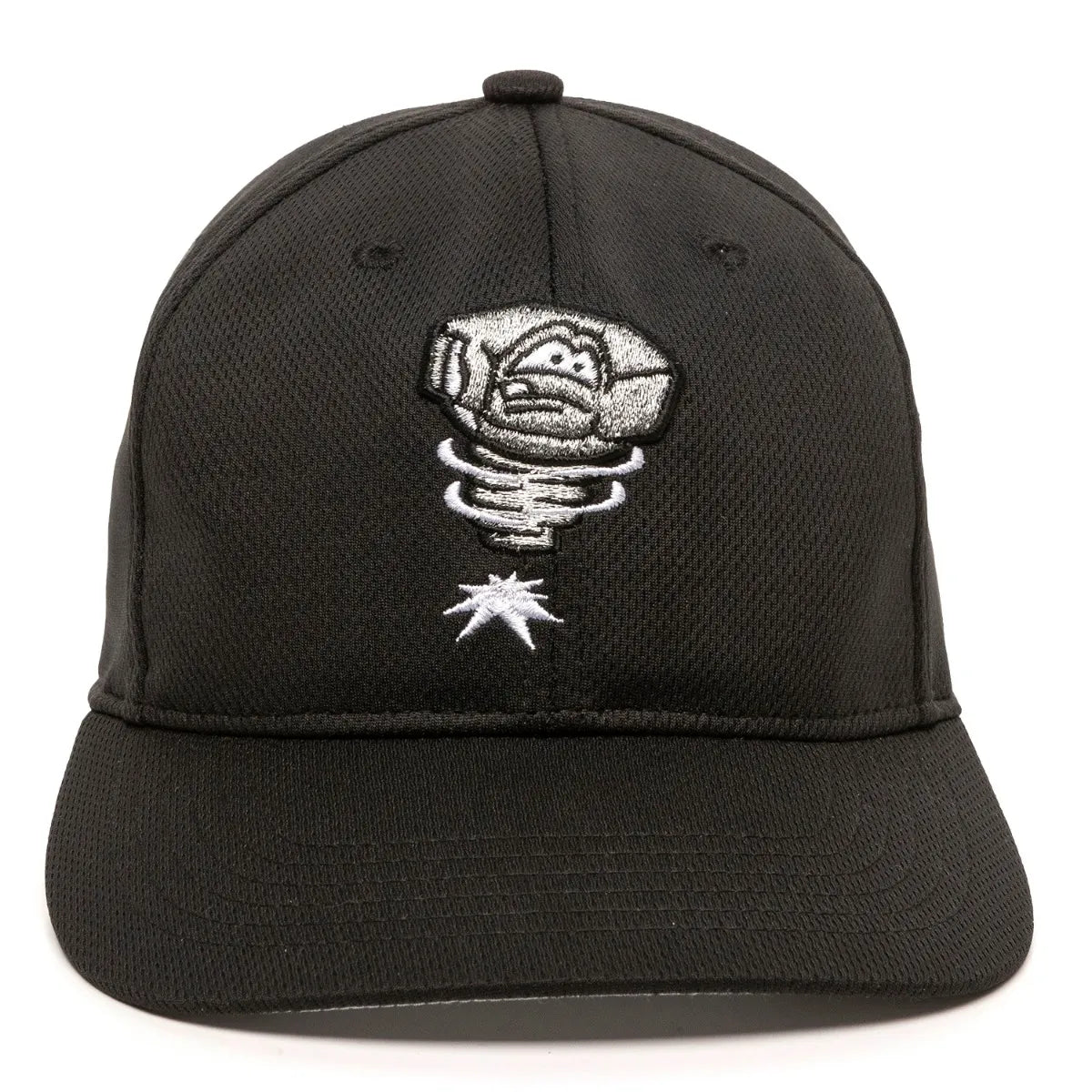 Outdoor Cap Lansing Lugnuts™ MiLB® Replica Structured Solid Panel Hat (MIN-350)-3