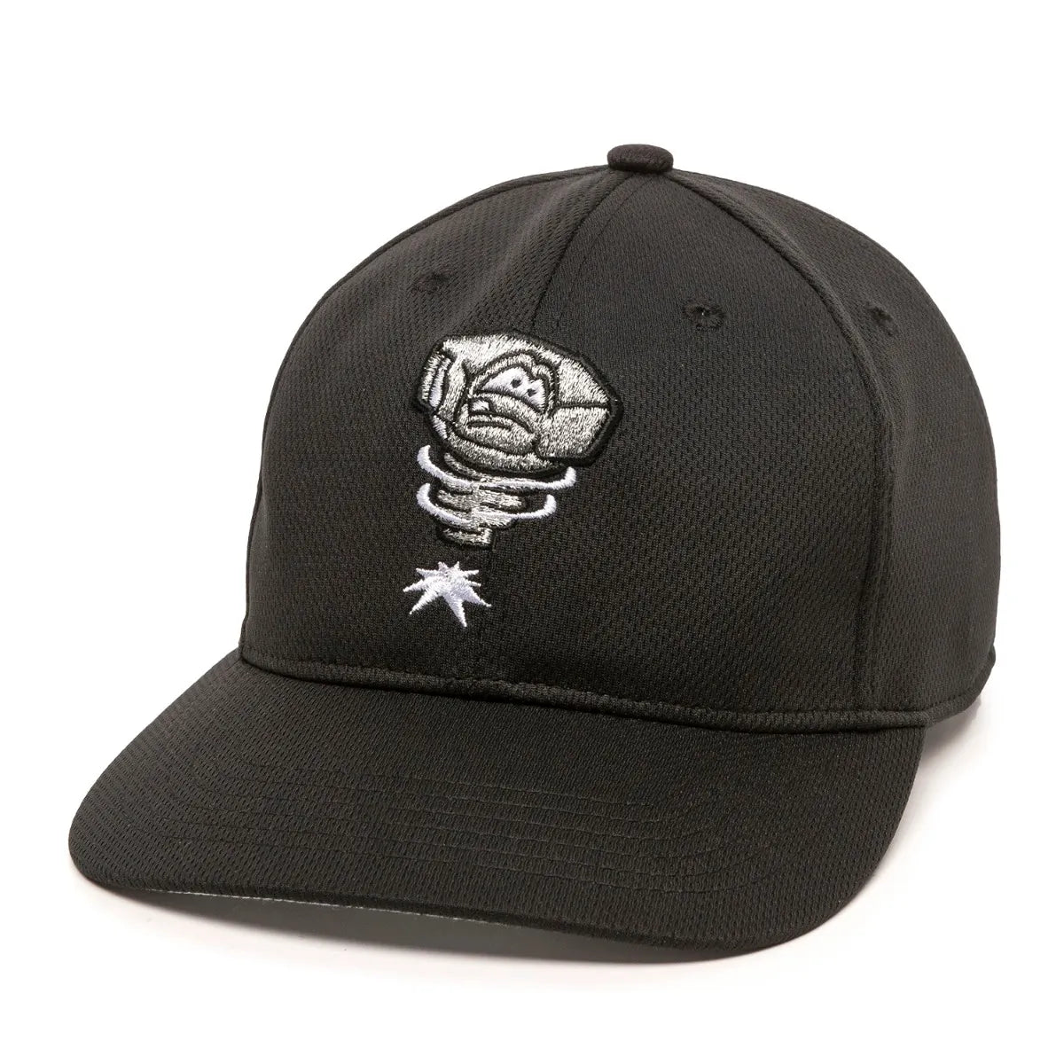 Outdoor Cap Lansing Lugnuts™ MiLB® Replica Structured Solid Panel Hat (MIN-350)