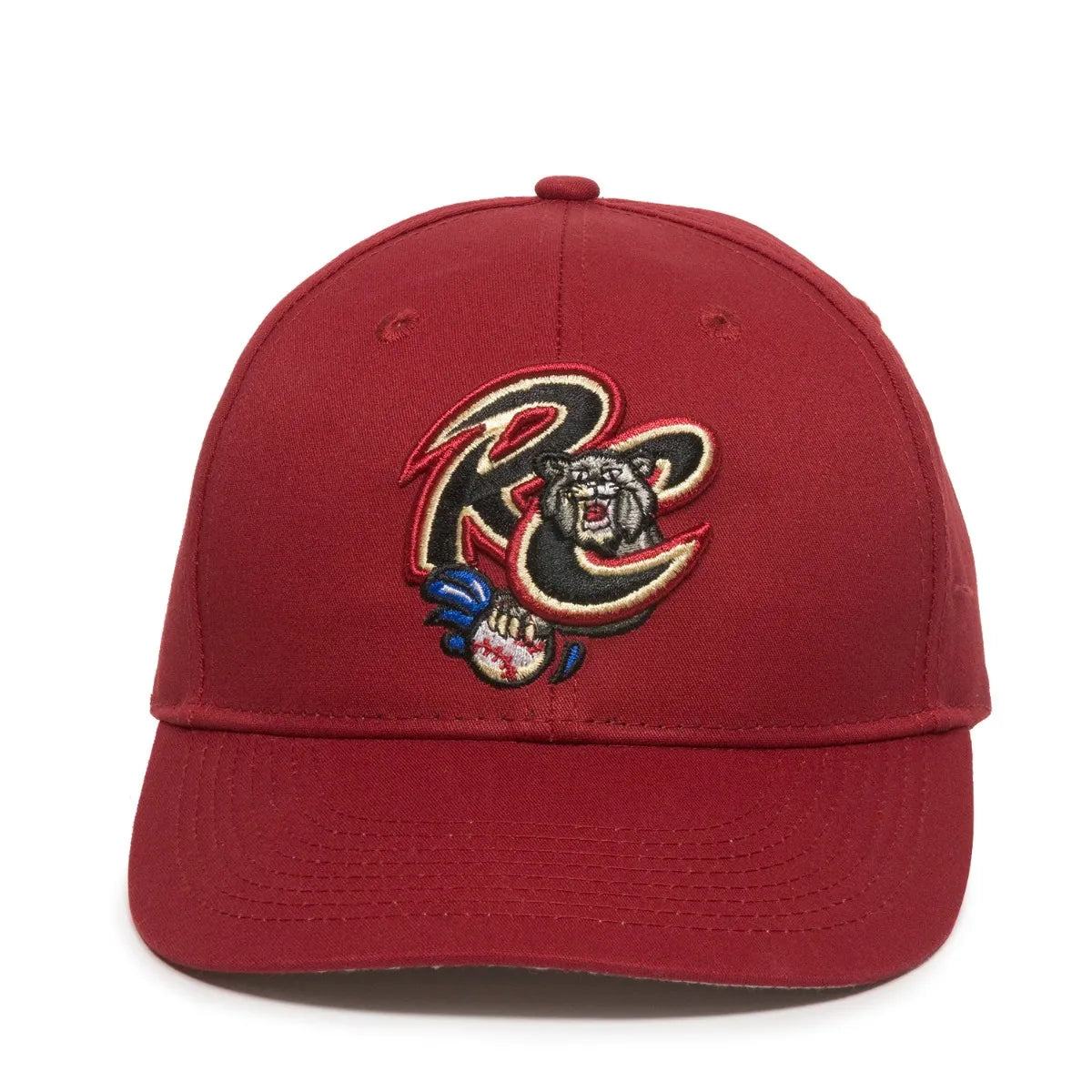 Outdoor Cap Sacramento River Cats™ MiLB® Replica Structured Solid Back Hat (MIN-253)-3