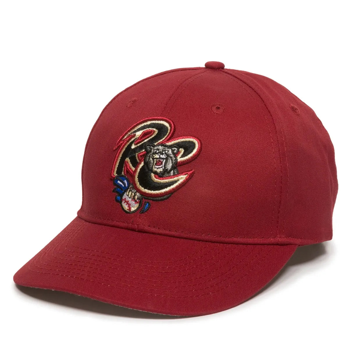 Outdoor Cap Sacramento River Cats™ MiLB® Replica Structured Solid Back Hat (MIN-253)-4