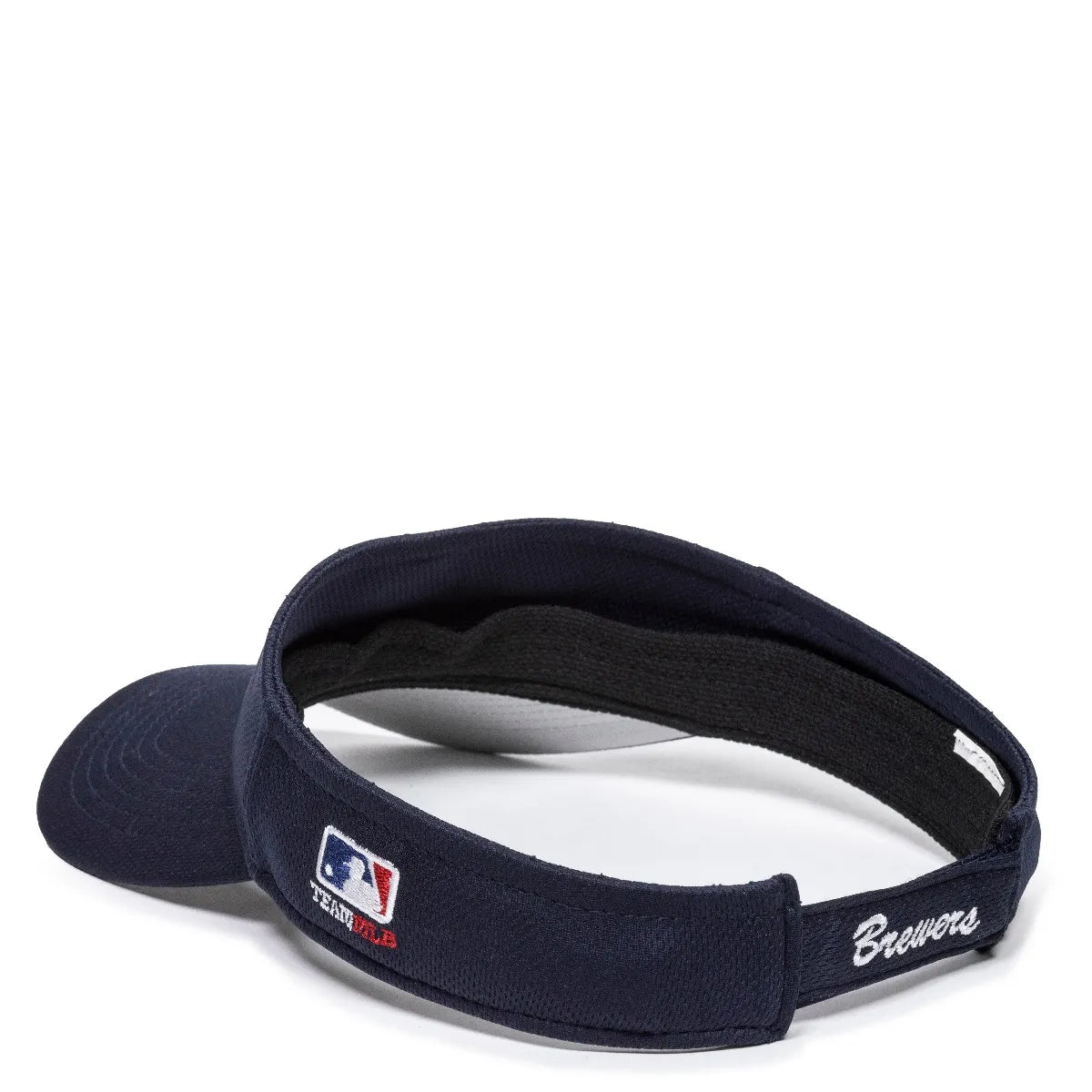 Outdoor Cap Milwaukee Brewers™ MLB® Replica MLB-185 Visor Fan Gear MLB Milwaukee Brewers