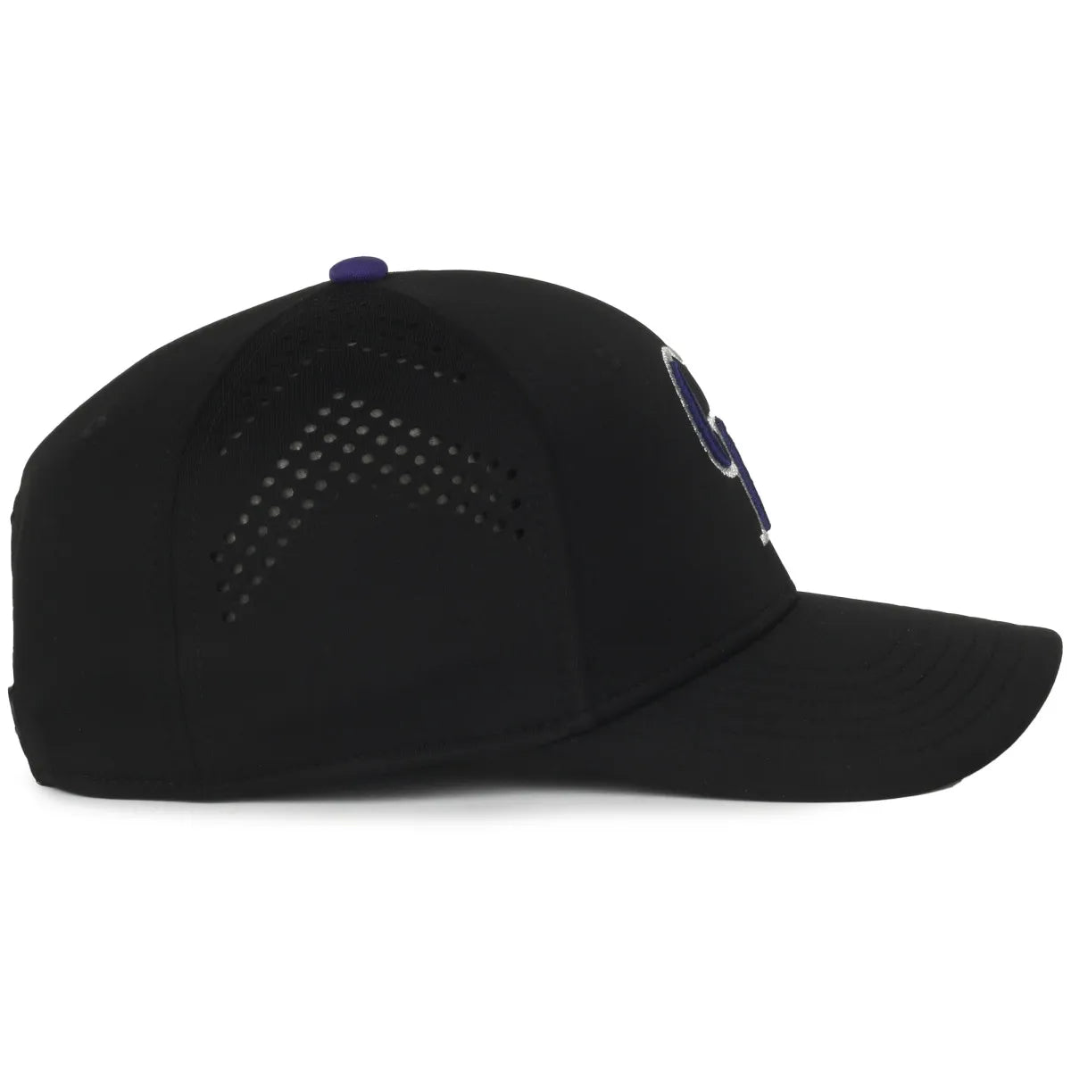 Outdoor Cap Colorado Rockies™ Official MLB® Replica Structured Solid Panel Hat (MLB-650)-3