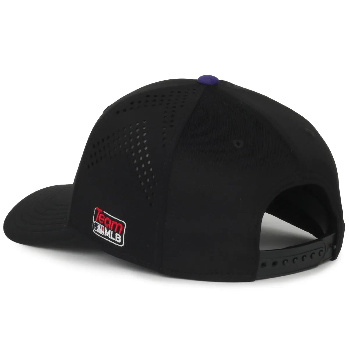 Outdoor Cap Colorado Rockies™ Official MLB® Replica Structured Solid Panel Hat (MLB-650)-6