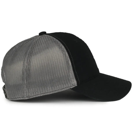 Outdoor Cap FWT-130SB Ultimate Dad Unstructured Trucker Hat Unisex Accessories Hats & Caps