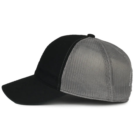 Outdoor Cap FWT-130SB Ultimate Dad Unstructured Trucker Hat Unisex Accessories Hats & Caps