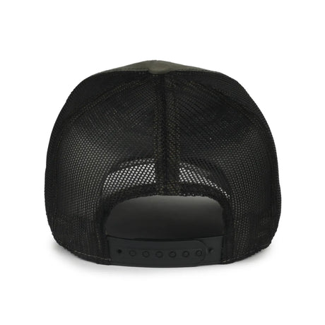 Outdoor Cap FWT-130SB Ultimate Dad Unstructured Trucker Hat Unisex Accessories Hats & Caps