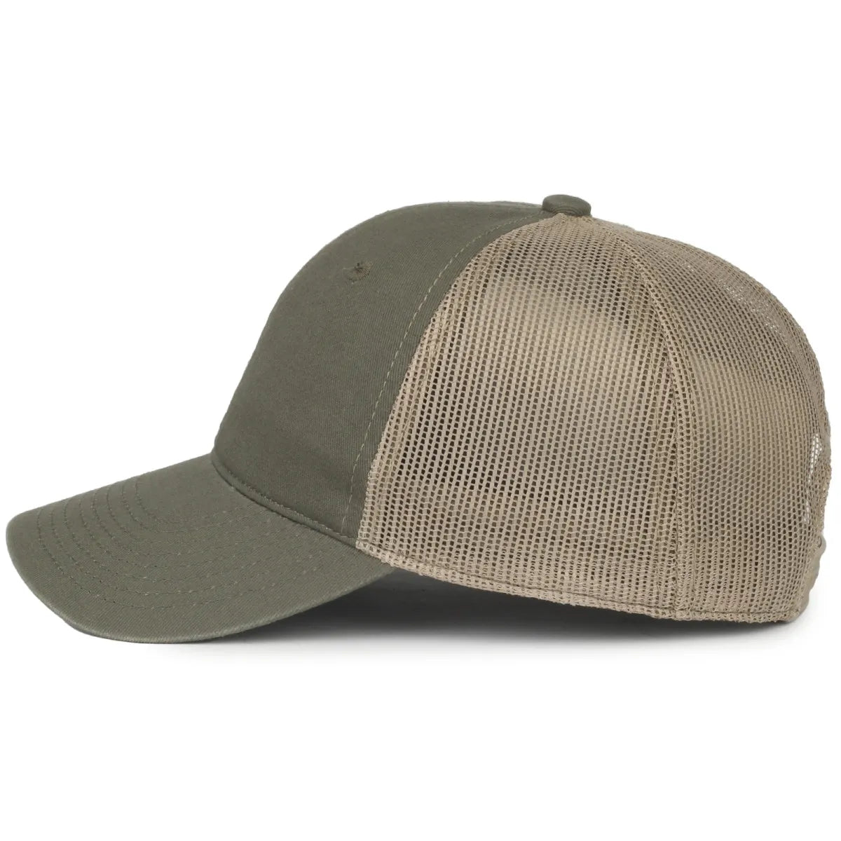 Outdoor Cap FWT-130SB Ultimate Dad Unstructured Trucker Hat Unisex Accessories Hats & Caps
