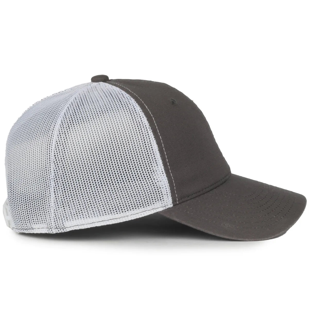 Outdoor Cap FWT130SB Unstructured Trucker Hat-3