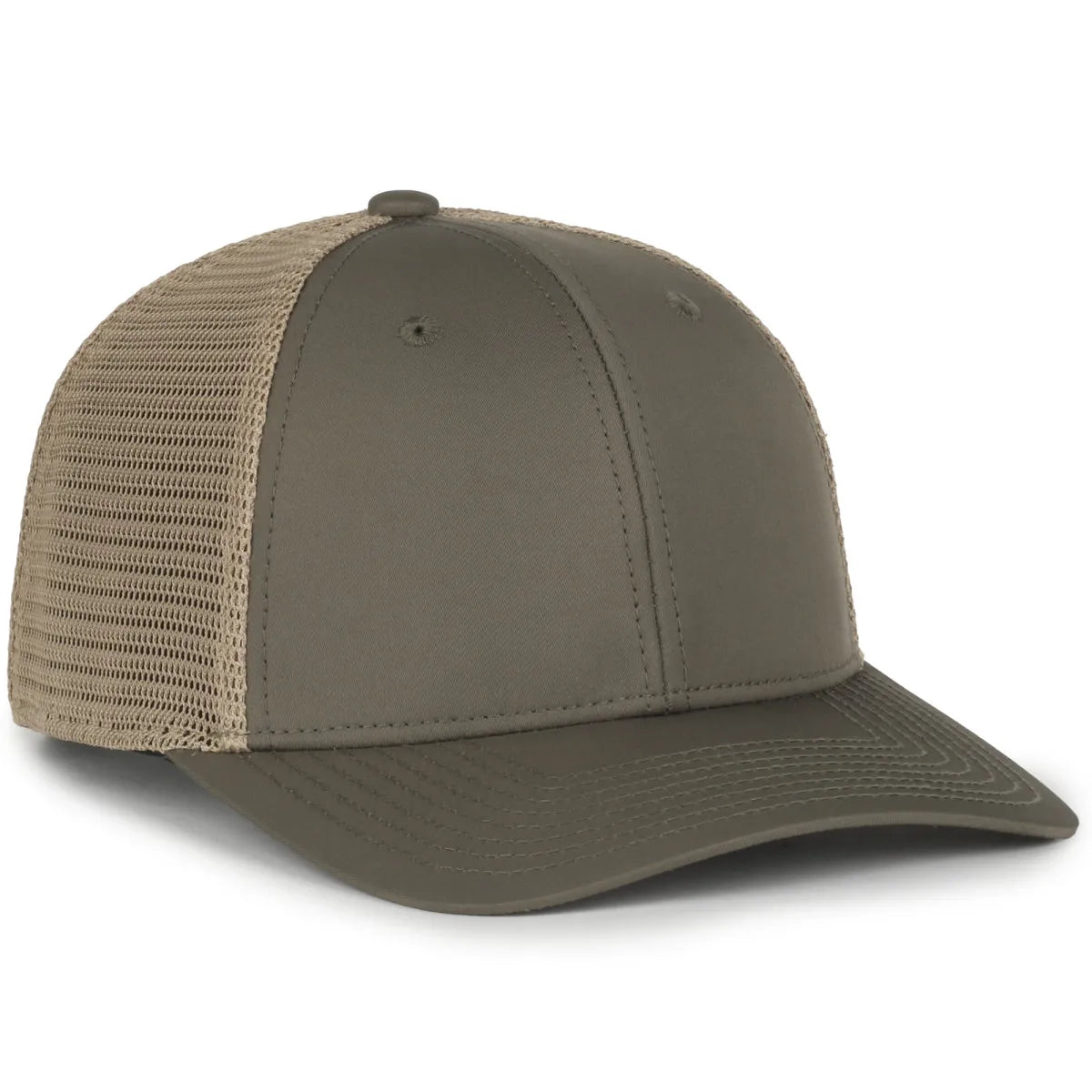 Outdoor Cap FLX672M-E Recycled Structured Trucker Hat Unisex Accessories Hats & Caps