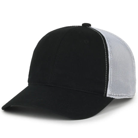 Outdoor Cap FWT-130SB Ultimate Dad Unstructured Trucker Hat Unisex Accessories Hats & Caps