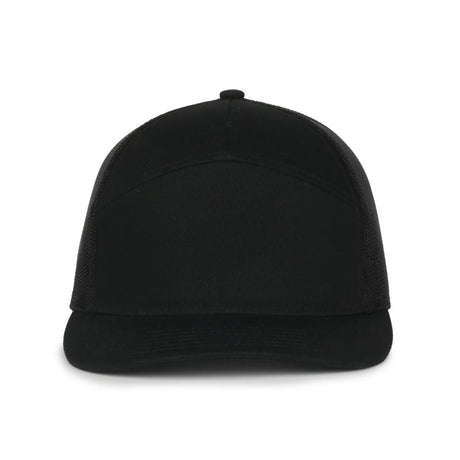 Outdoor Cap OC106 7-Panel Structured Trucker Hat Unisex Accessories Hats & Caps