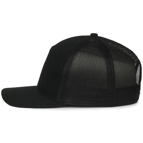 Outdoor Cap OC106 7-Panel Structured Trucker Hat Unisex Accessories Hats & Caps