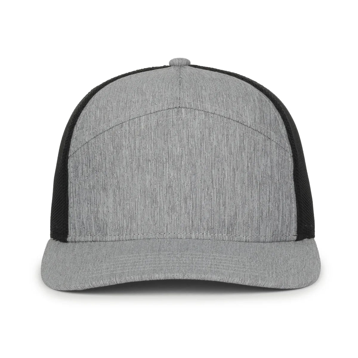 Outdoor Cap OC106 7-Panel Structured Trucker Hat Unisex Accessories Hats & Caps