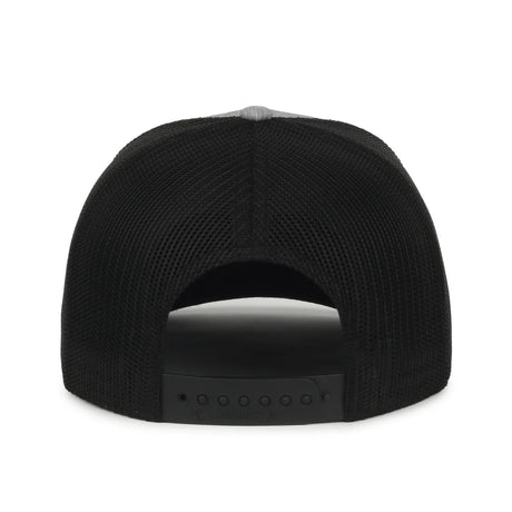 Outdoor Cap OC106 7-Panel Structured Trucker Hat Unisex Accessories Hats & Caps