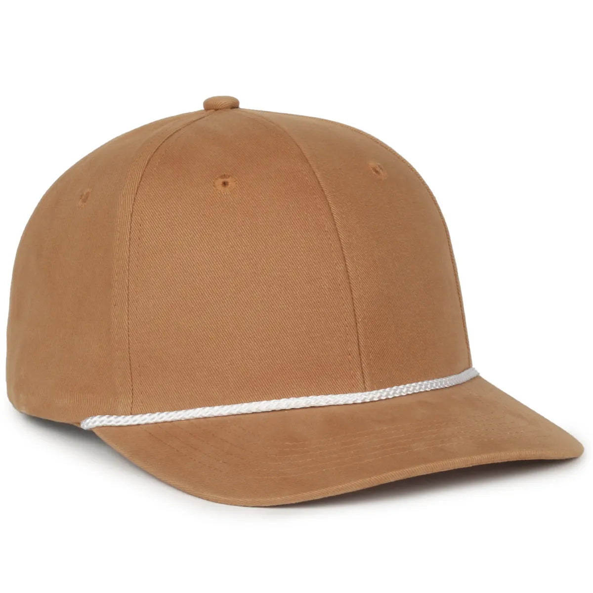 Outdoor Cap OC602 Cotton Twill Structured Solid Panel Hat Unisex Accessories Hats & Caps