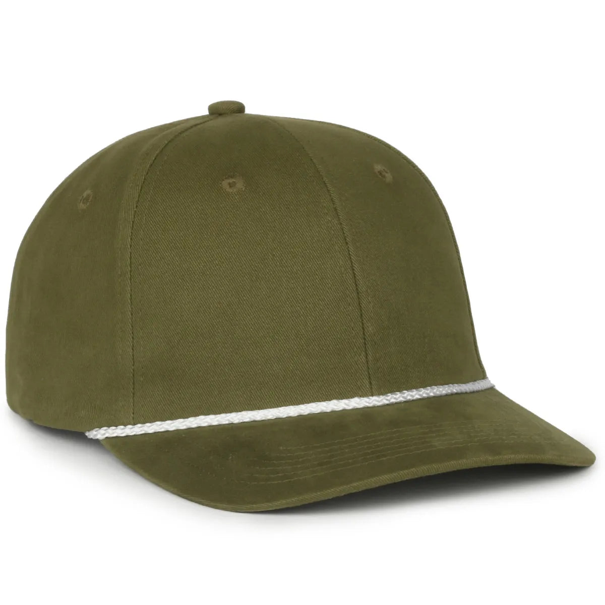 Outdoor Cap OC602 Cotton Twill Structured Solid Panel Hat Unisex Accessories Hats & Caps