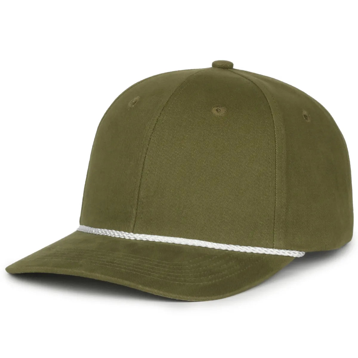 Outdoor Cap OC602 Cotton Twill Structured Solid Panel Hat Unisex Accessories Hats & Caps