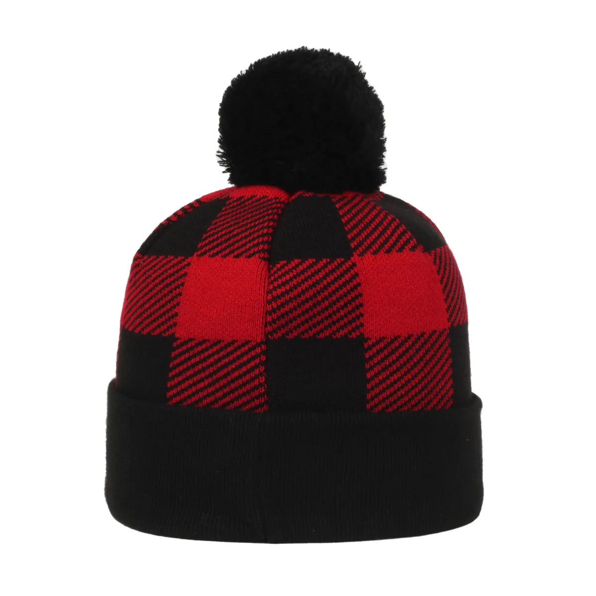 Outdoor Cap KNF-PLD Buffalo Plaid Solid Panel Beanie Unisex Accessories Hats & Caps