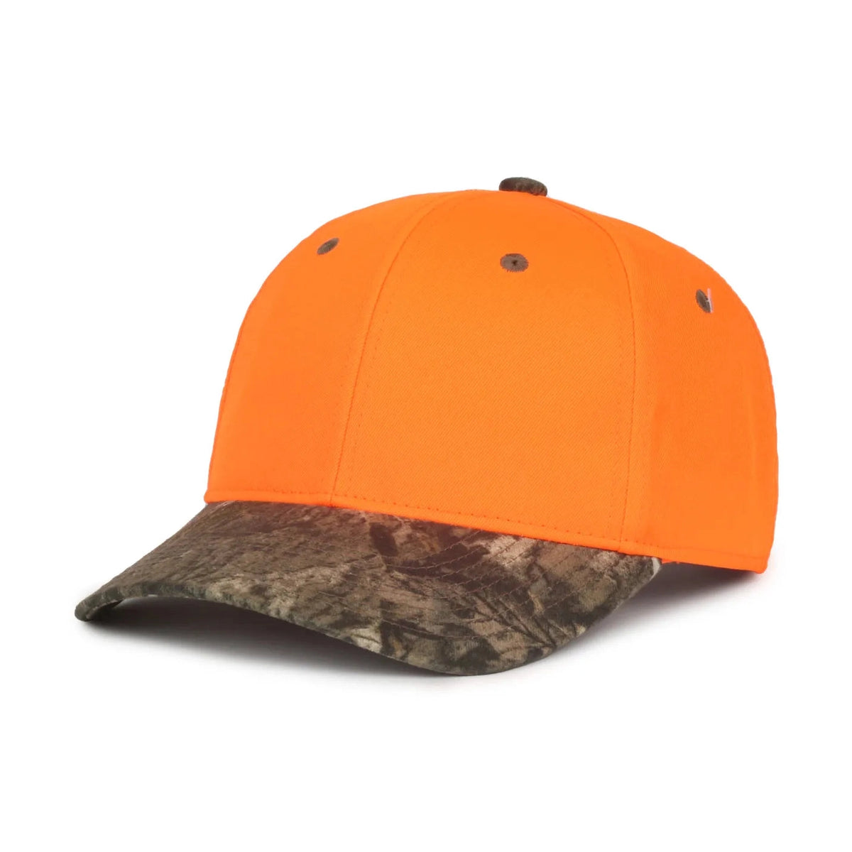 Outdoor Cap 202IS Blaze/ Camo Structured Solid Back Hat-8