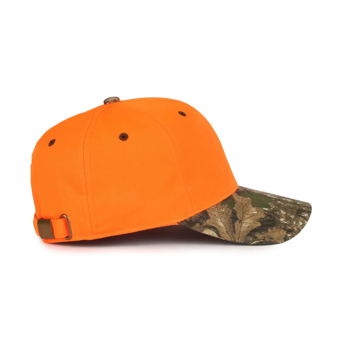 Outdoor Cap 202IS Blaze/ Camo Structured Solid Back Hat-3