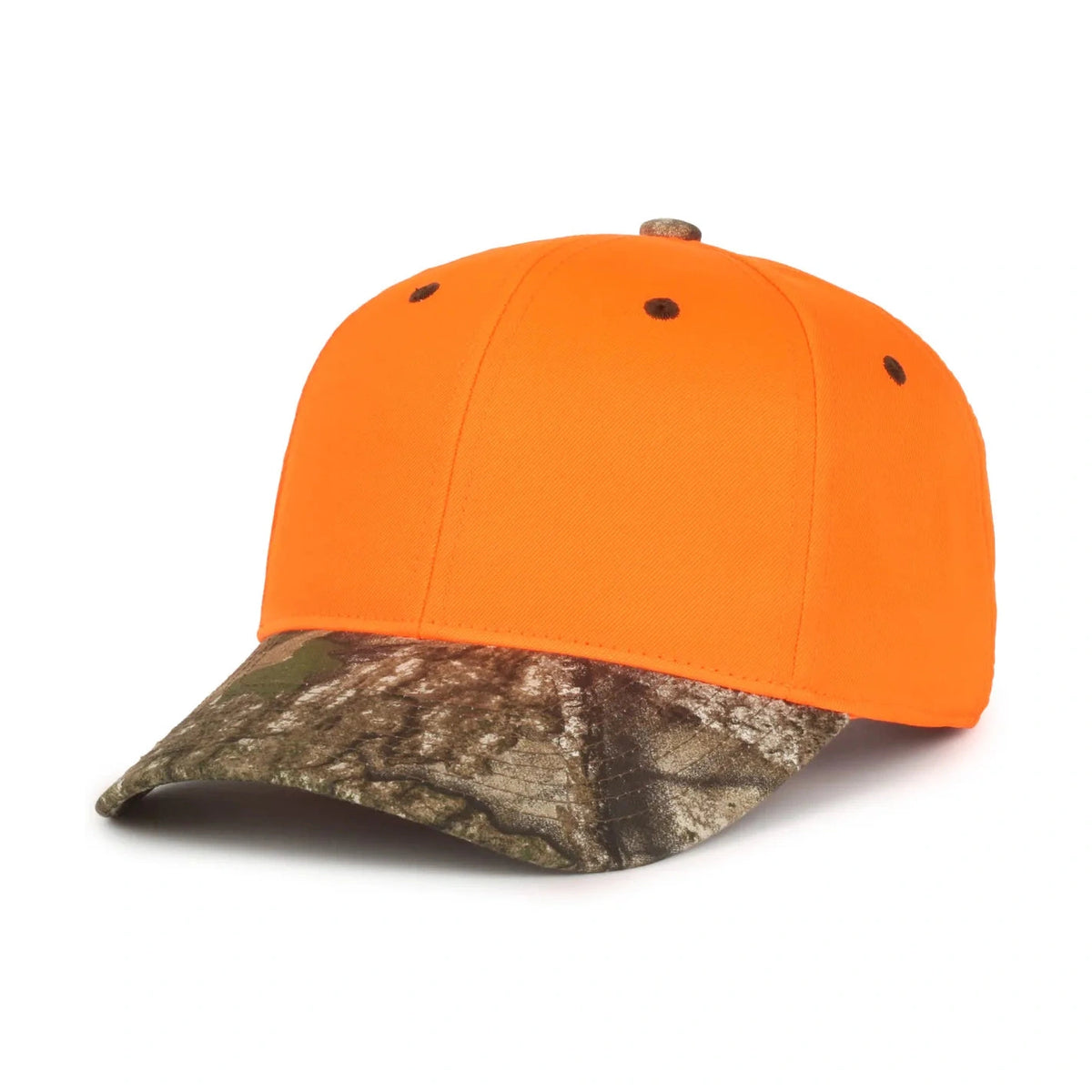 Outdoor Cap 202IS Blaze/ Camo Structured Solid Back Hat-8