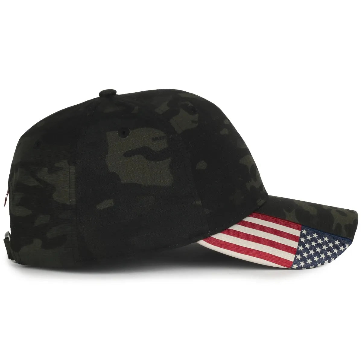 Outdoor Cap CWF-405 Structured Solid Back Hat-3