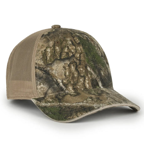 Outdoor Cap CGWM-301 Realtree® Unstructured Trucker Hat Unisex Accessories Hats & Caps