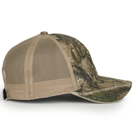 Outdoor Cap CGWM-301 Realtree® Unstructured Trucker Hat Unisex Accessories Hats & Caps