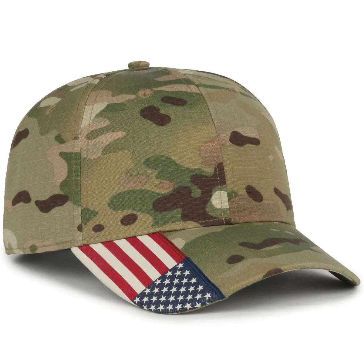 Outdoor Cap CWF-405 Structured Solid Back Hat-1