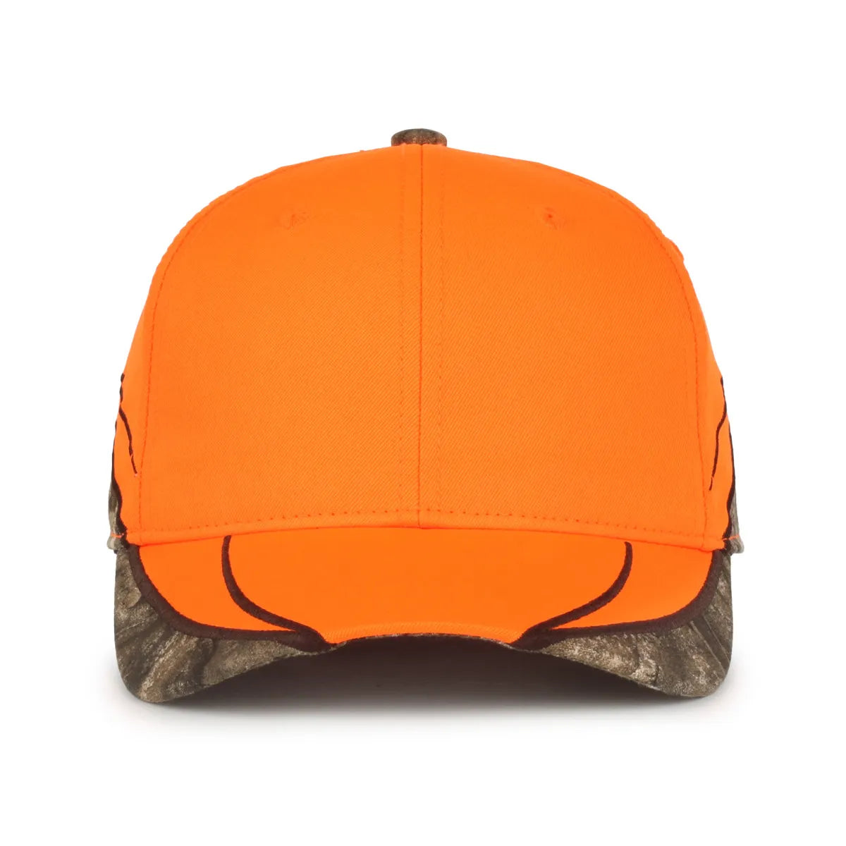 Outdoor Cap BLZ-615 Blaze/ Realtree Structured Solid Back Hat Unisex Accessories Hats & Caps