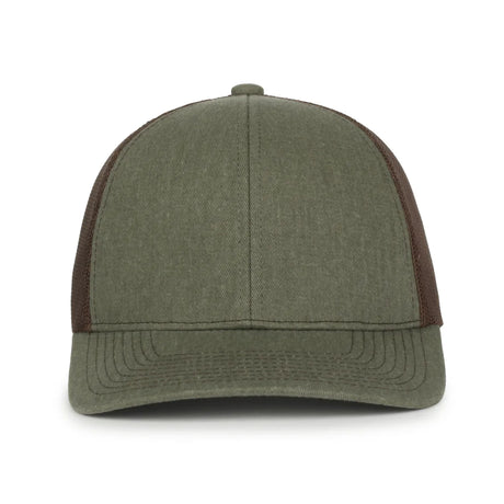 Outdoor Cap PDT20M Pigment Dyed Structured Trucker Hat Unisex Accessories Hats & Caps