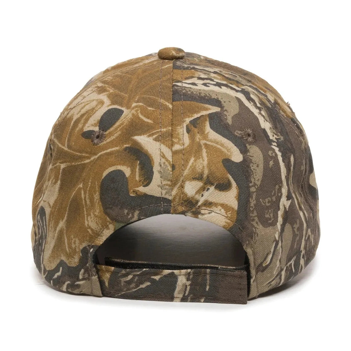 Outdoor Cap 401PC Camo Structured Solid Back Hat-2