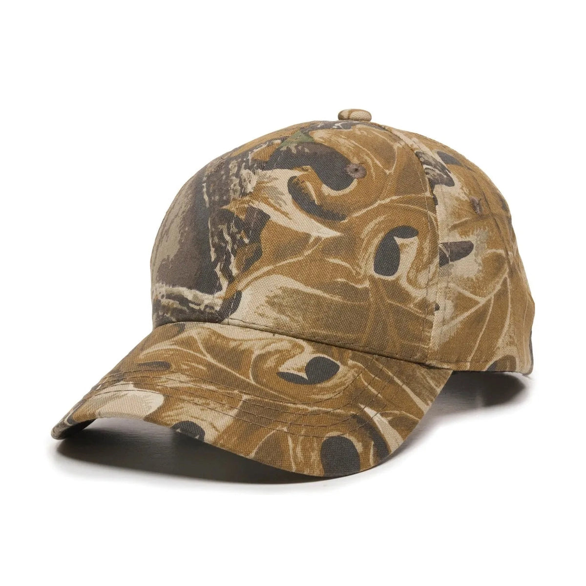 Outdoor Cap 401PC Camo Structured Solid Back Hat-4