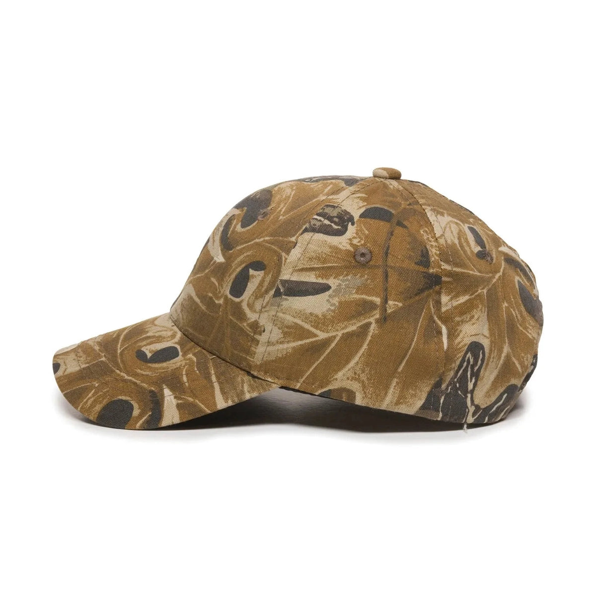 Outdoor Cap 401PC Camo Structured Solid Back Hat-5