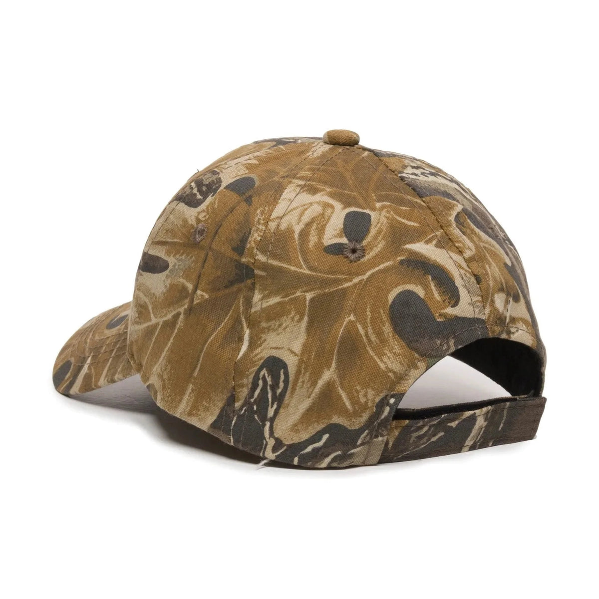 Outdoor Cap 401PC Camo Structured Solid Back Hat-6