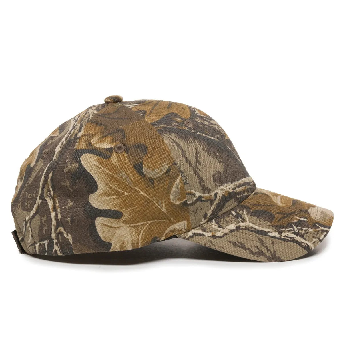 Outdoor Cap 401PC Camo Structured Solid Back Hat-8