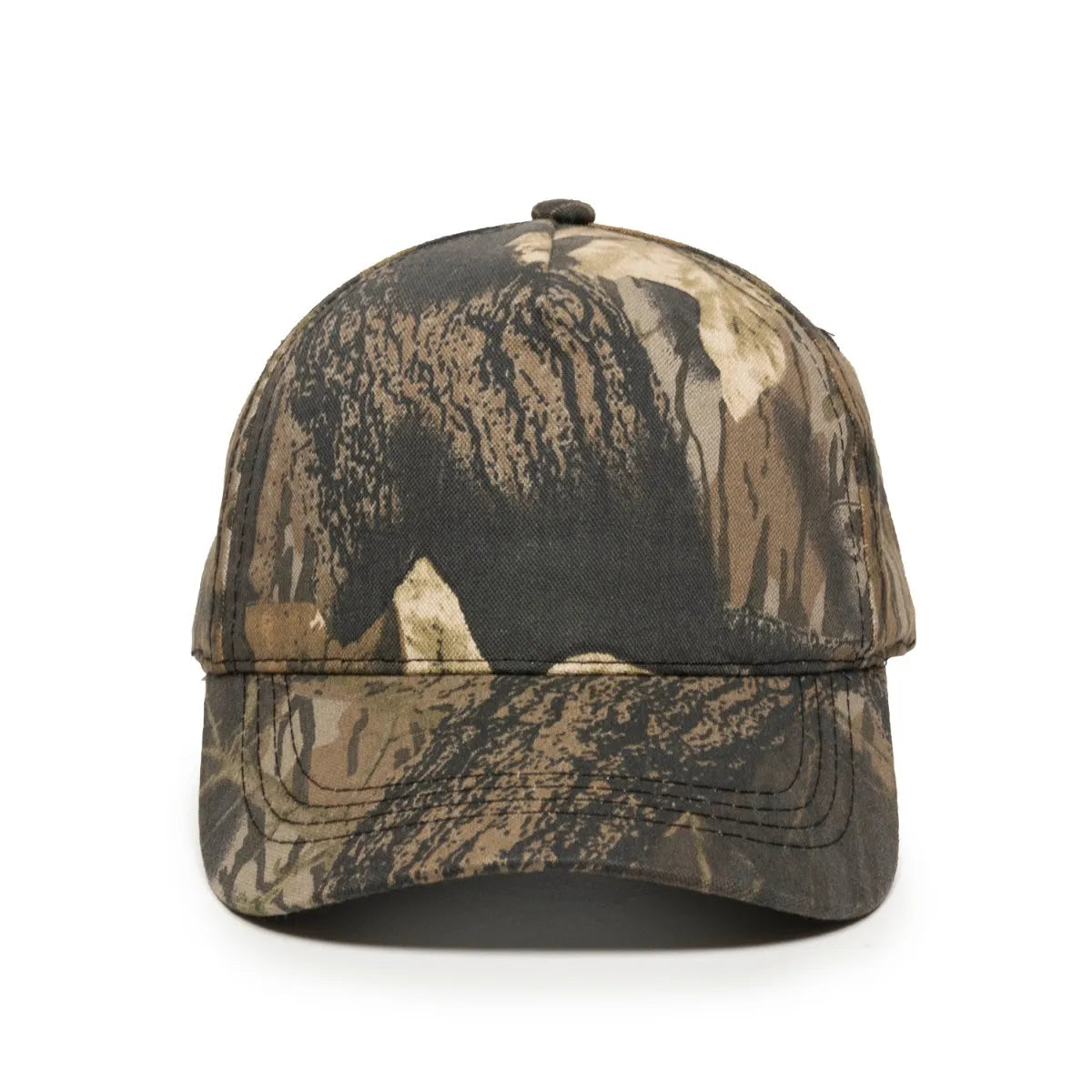 Outdoor Cap 501PC Structured Solid Back Hat Unisex Accessories Hats & Caps