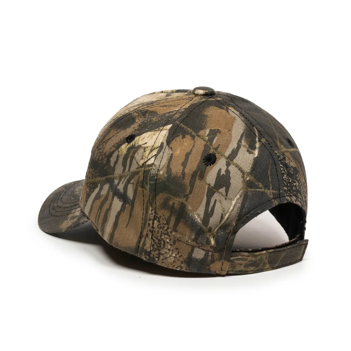 Outdoor Cap 501PC Structured Solid Back Hat Unisex Accessories Hats & Caps